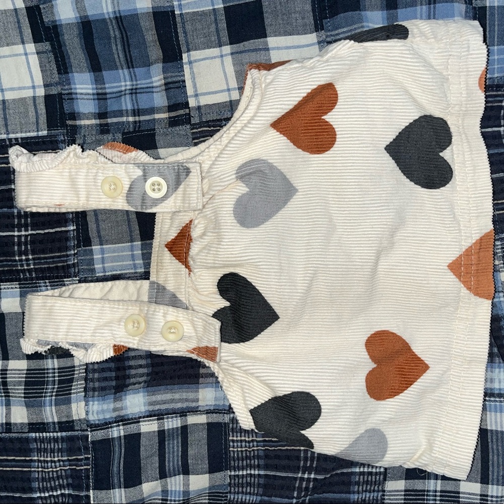 Newborn mini overall dress